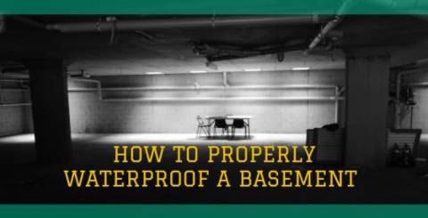 How to Properly Waterproof a Basement How to Properly Waterproof a Basement